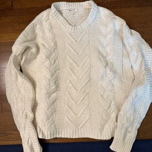 Marine Layer Cable Knit Sweater